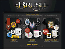 Tablet Screenshot of ebrushdesign.com